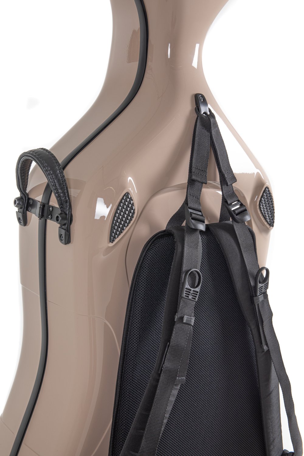 Rucksack System for Air Cello Cases with 3-Point D-ring System - - alt view 1