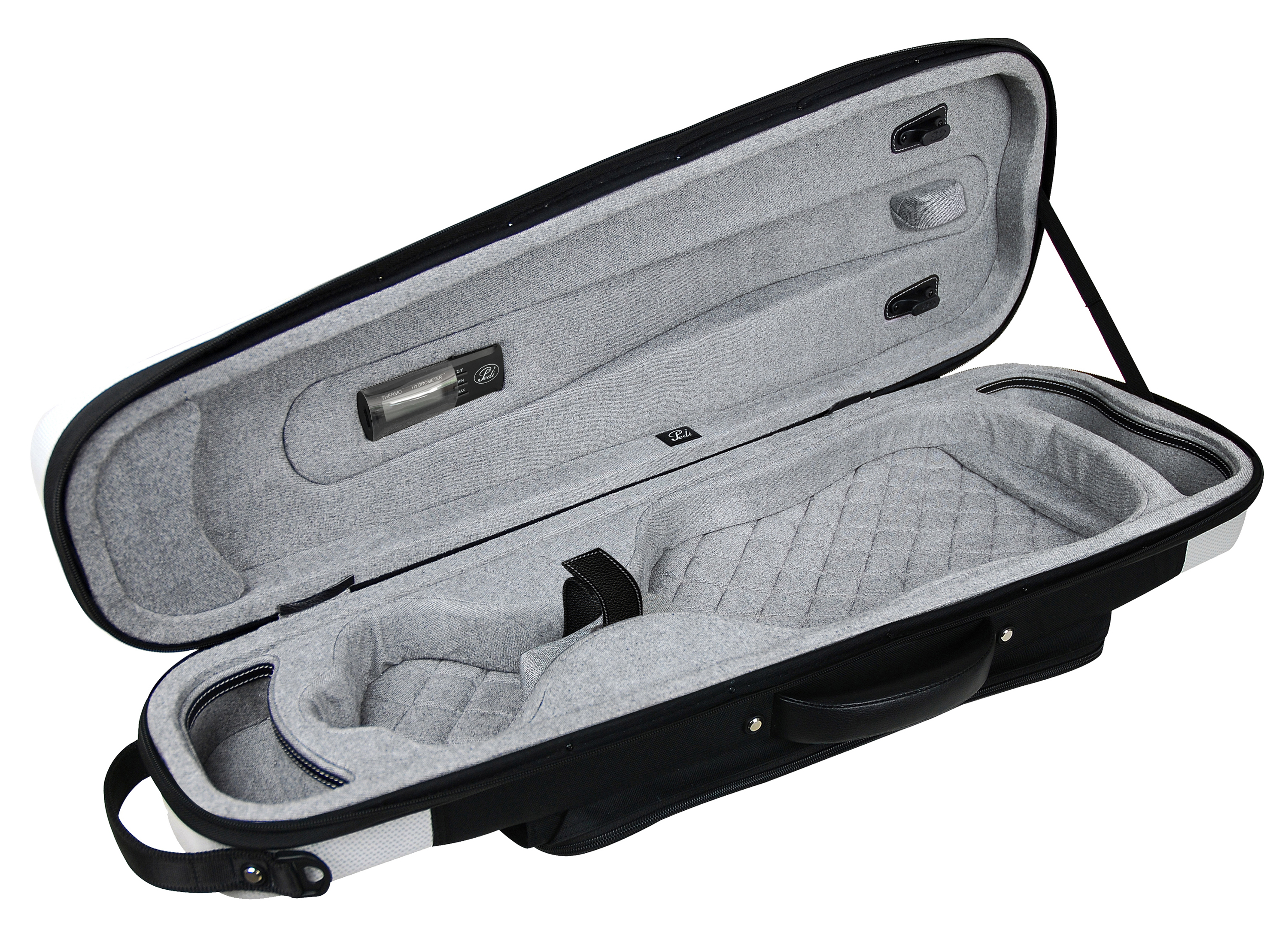 Pedi Violin Case, Streamliner P320v, 4/4, White/Grey CA51160WHT