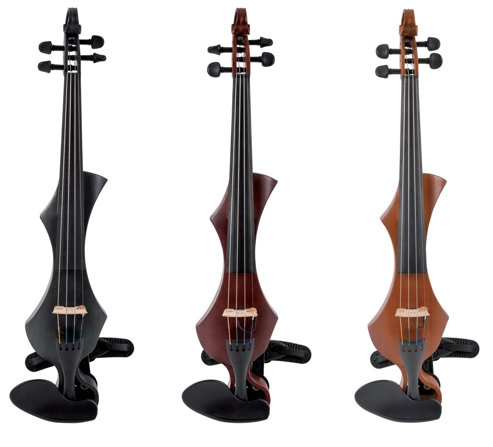GEWA Novita 3.0 Electric Violin, Black - - alt view 1