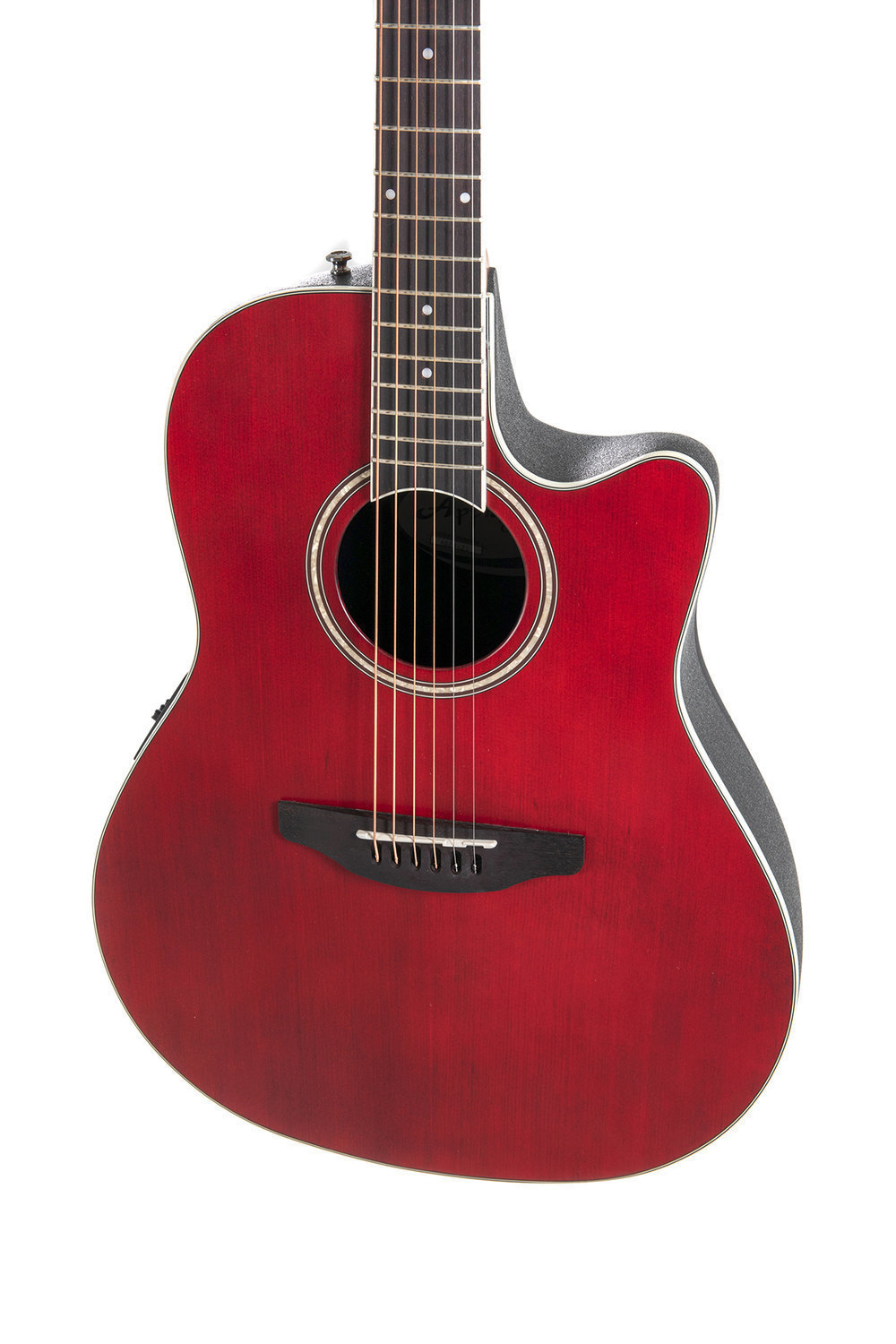 Applause E-Acoustic Guitar AB24-2S, Ruby Red Satin - - alt view 4