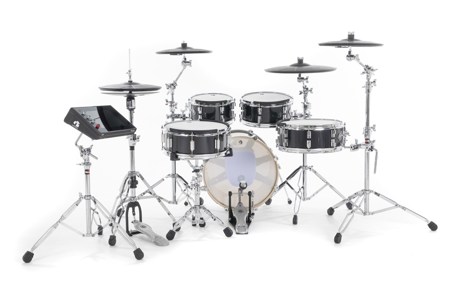 GEWA G9 Club E-Drum Set 5C Carbon - - alt view 3