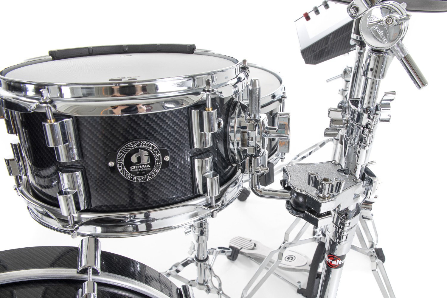 GEWA G9 Club E-Drum Set 5C Carbon - - alt view 4