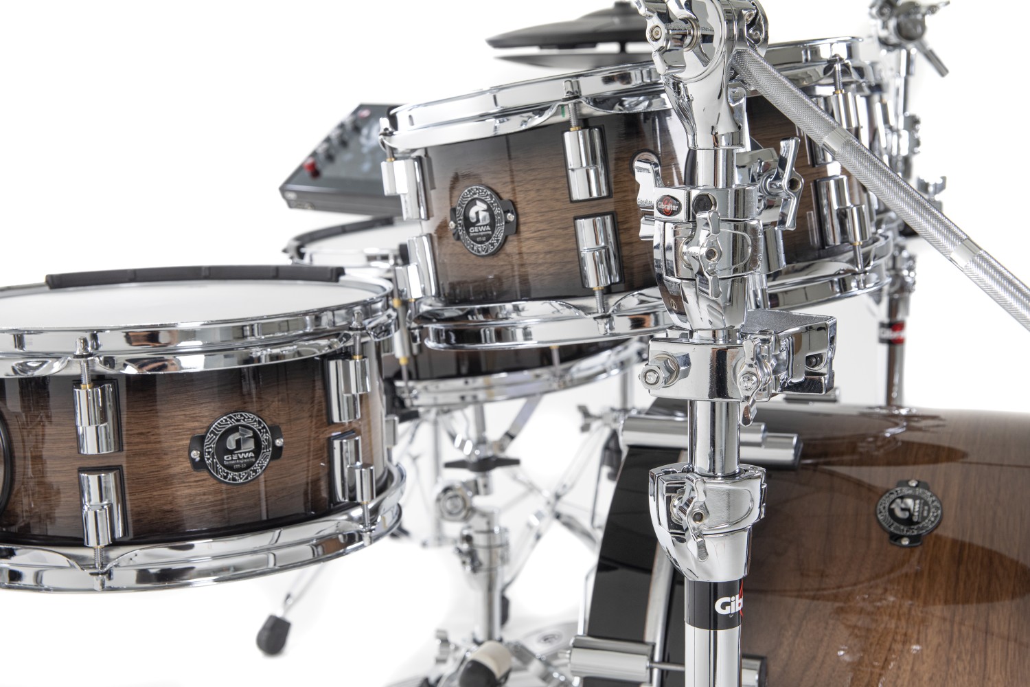 GEWA G9 Club E-Drum Set 6Lwalnut - - alt view 5