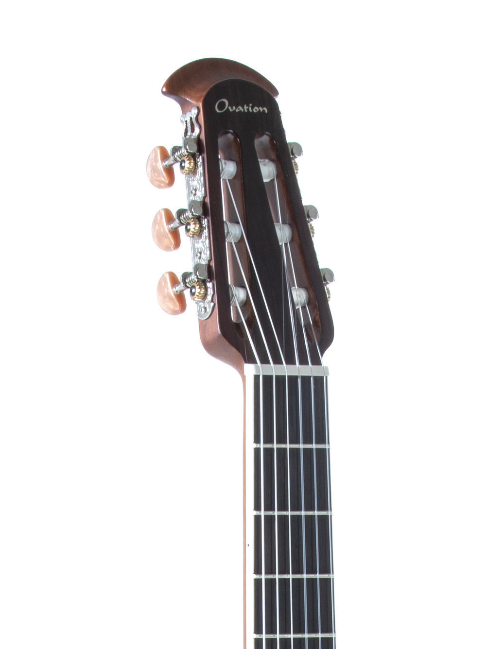 Ovation Celebrity Traditional Classic Nylon E-Acoustic Guitar CS24C-4, Natural - - alt view 1