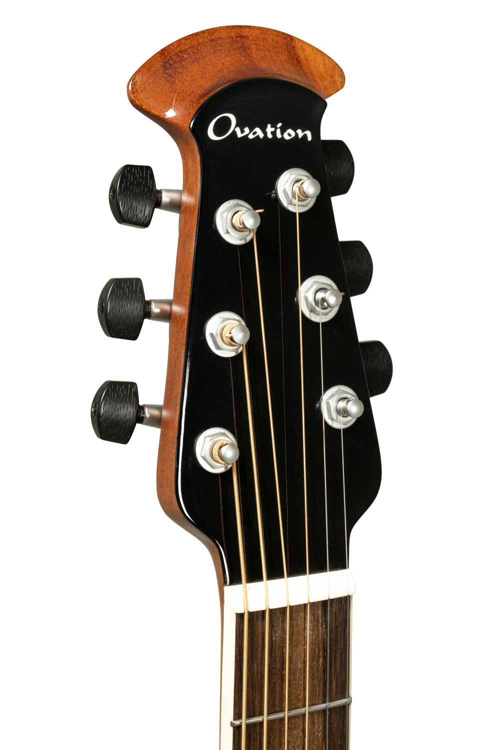 Ovation Ultra E-Acoustic Guitar 1516SSM, Silver Shadow - - alt view 4