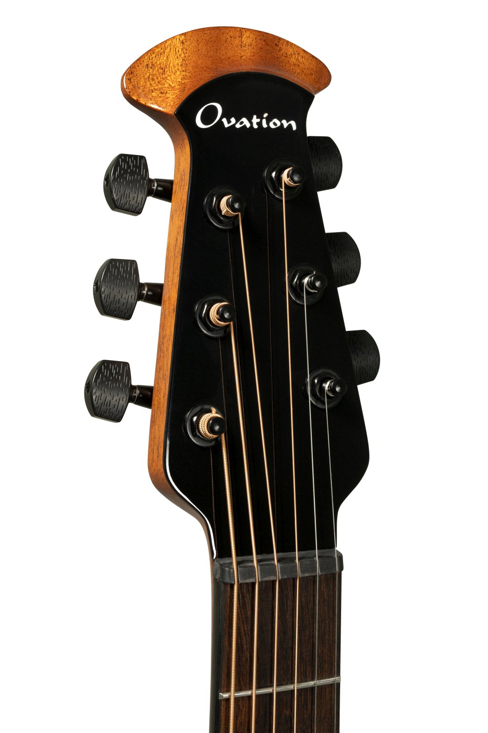 Ovation Ultra E-Acoustic Guitar 1516VRM, Vampira Red - - alt view 4