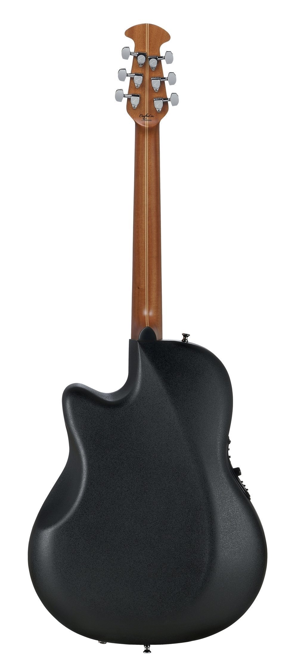 Ovation Pro Series Standard Balladeer E-Acoustic Guitar 2771AX-5, Black - - alt view 2