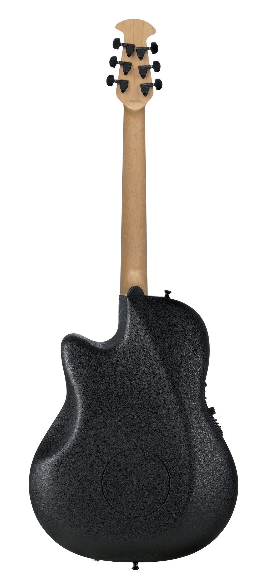 Ovation Pro Series Elite TX E-Acoustic Guitar 2078TX-5, Black Textured - - alt view 2