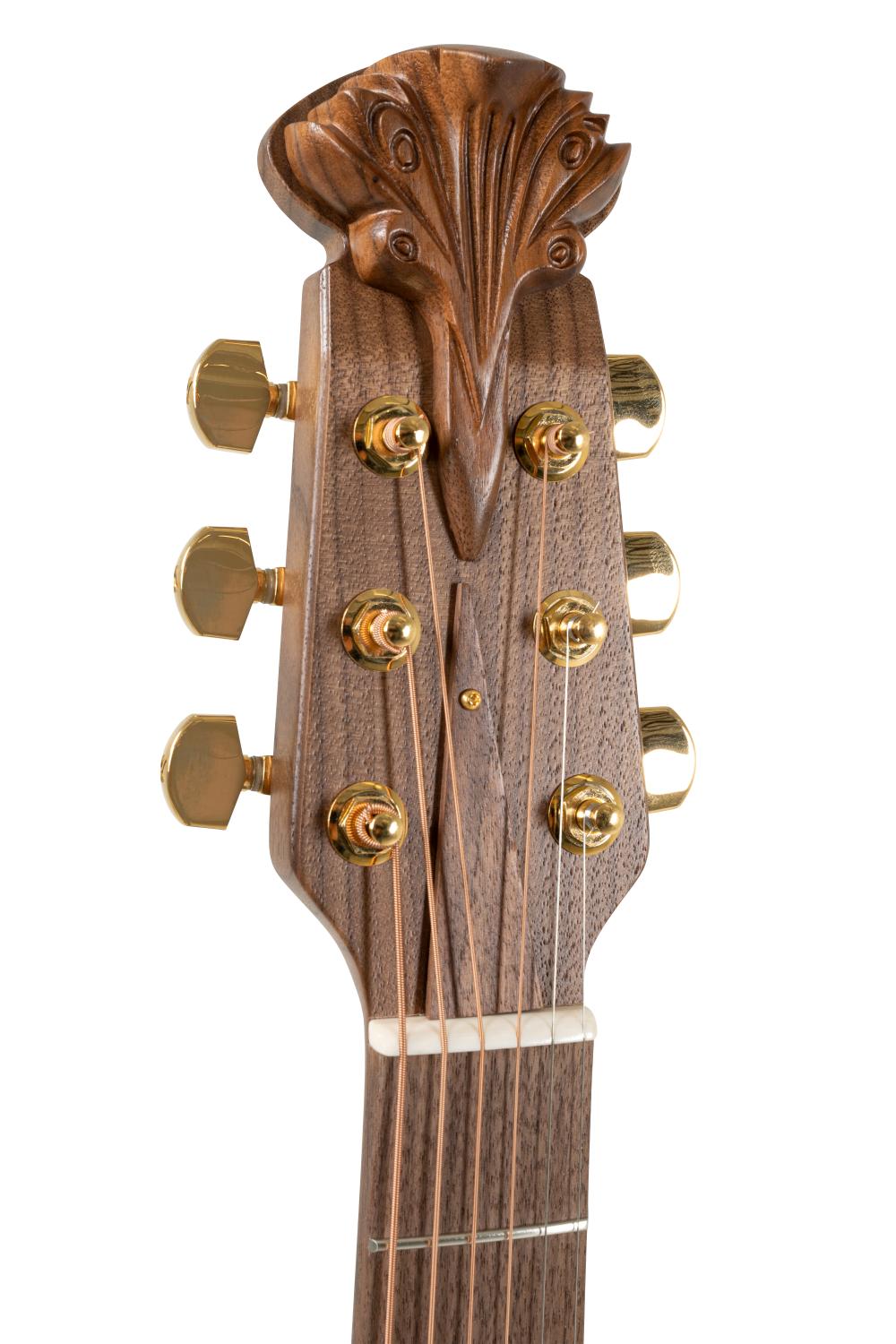 Adamas I E-Acoustic Guitar 1687GT-2, Reverse Red Burst - - alt view 15