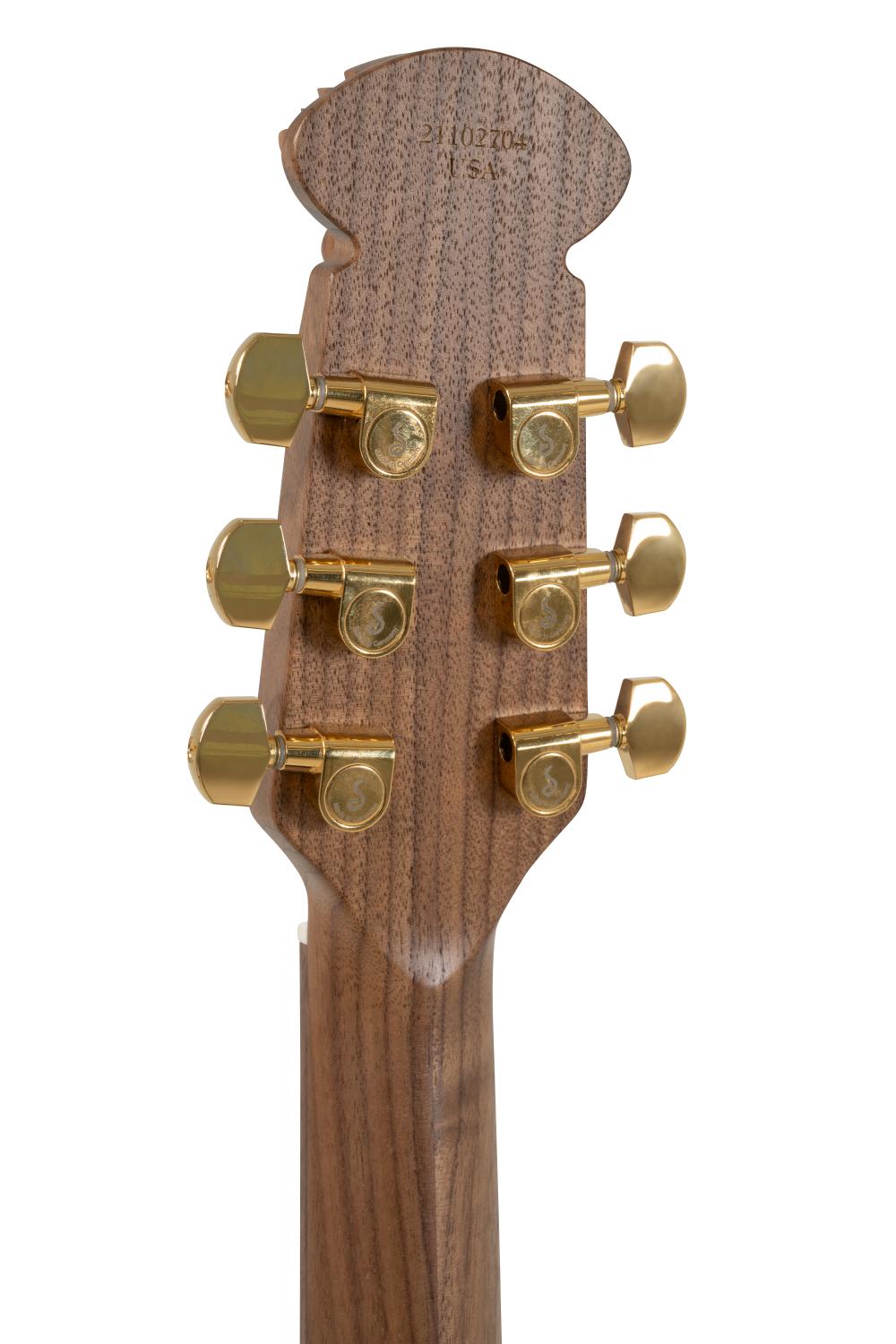 Adamas I E-Acoustic Guitar 1687GT-2, Reverse Red Burst - - alt view 16