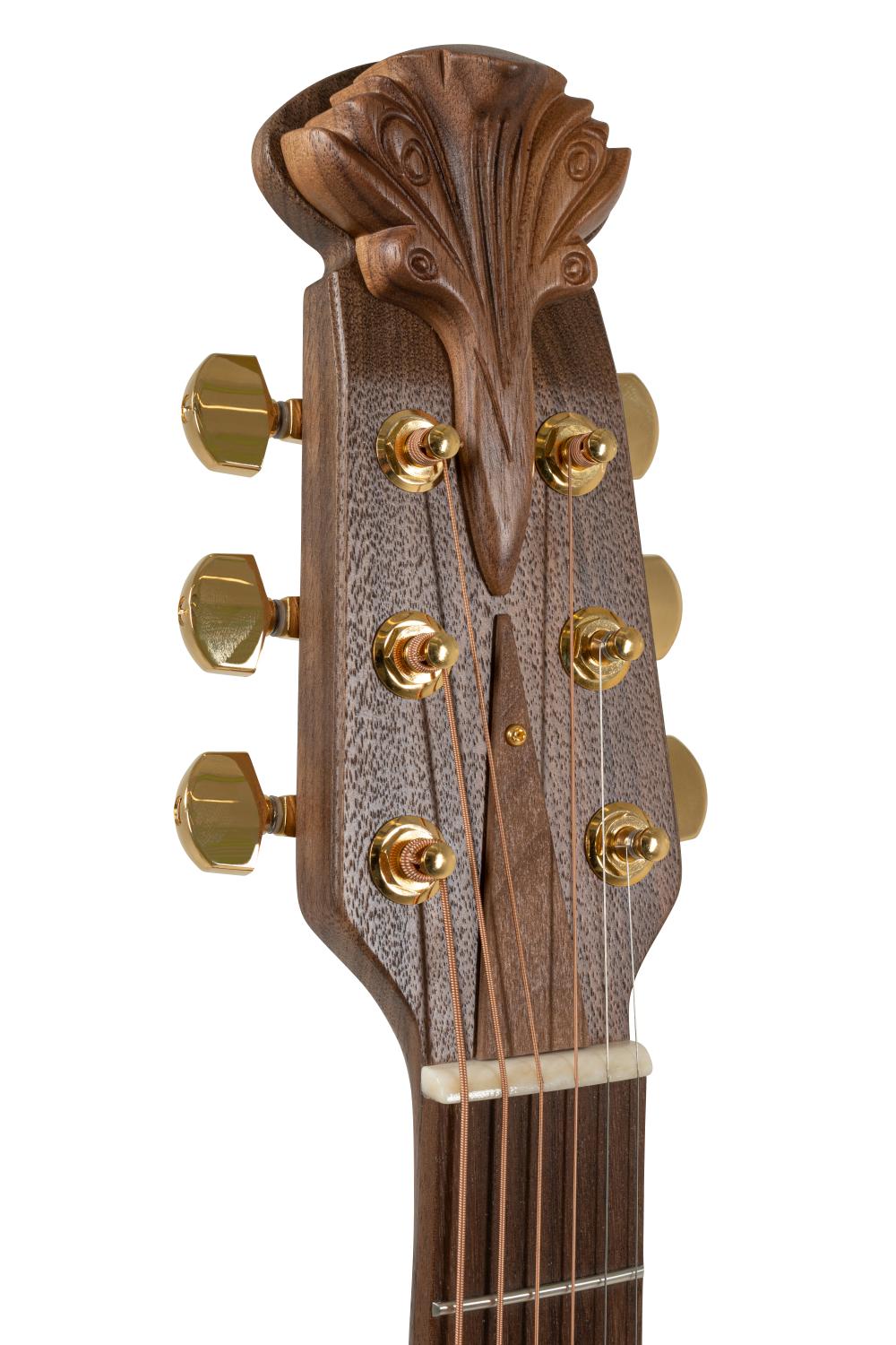 Adamas I E-Acoustic Guitar 1687GT-8, Reverse Blue Burst - - alt view 15