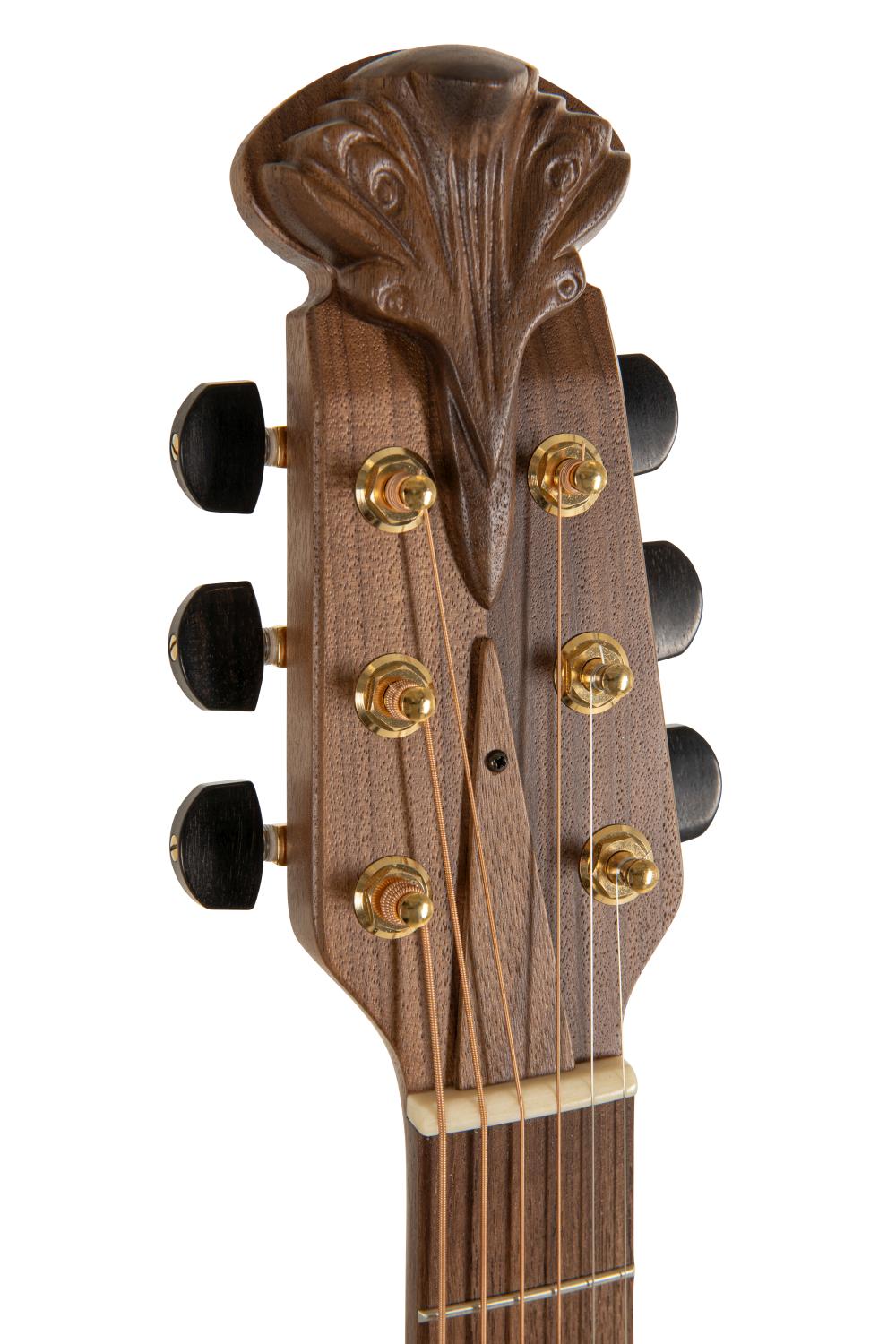 Adamas I E-Acoustic Guitar 1687GT-9W, Brown Burst - - alt view 13