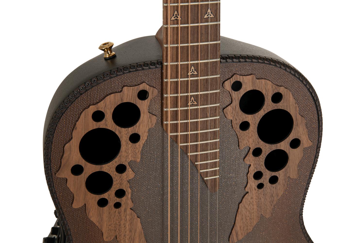 Adamas I E-Acoustic Guitar 1687GT-9W, Brown Burst - - alt view 5