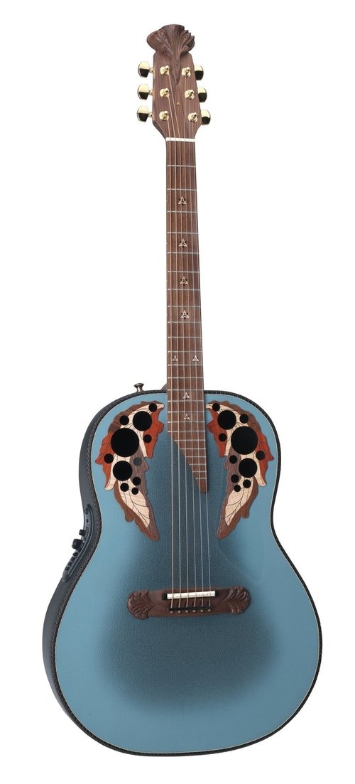 Adamas I E-Acoustic Guitar 1687GT-8, Reverse Blue Burst - - alt view 1