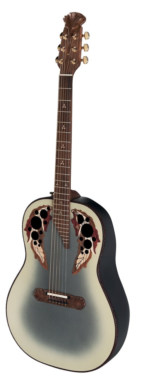 Adamas I E-Acoustic Guitar 1687GT-7, Reverse Beige Burst - - alt view 1