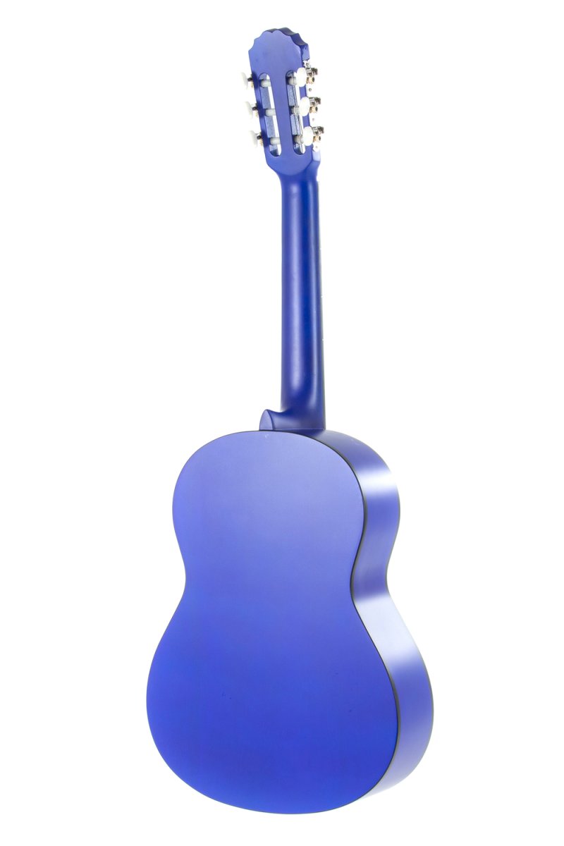 GEWA Basic Classical Guitar 3/4 Transparent Blue - - alt view 1