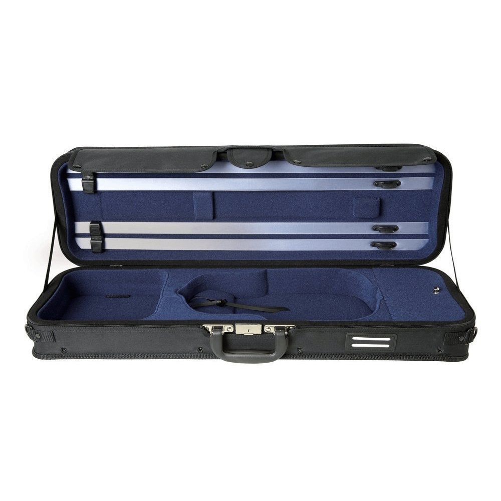 GEWA Violin Case, Strato Super Light Weight, Oblong, 4/4, Black