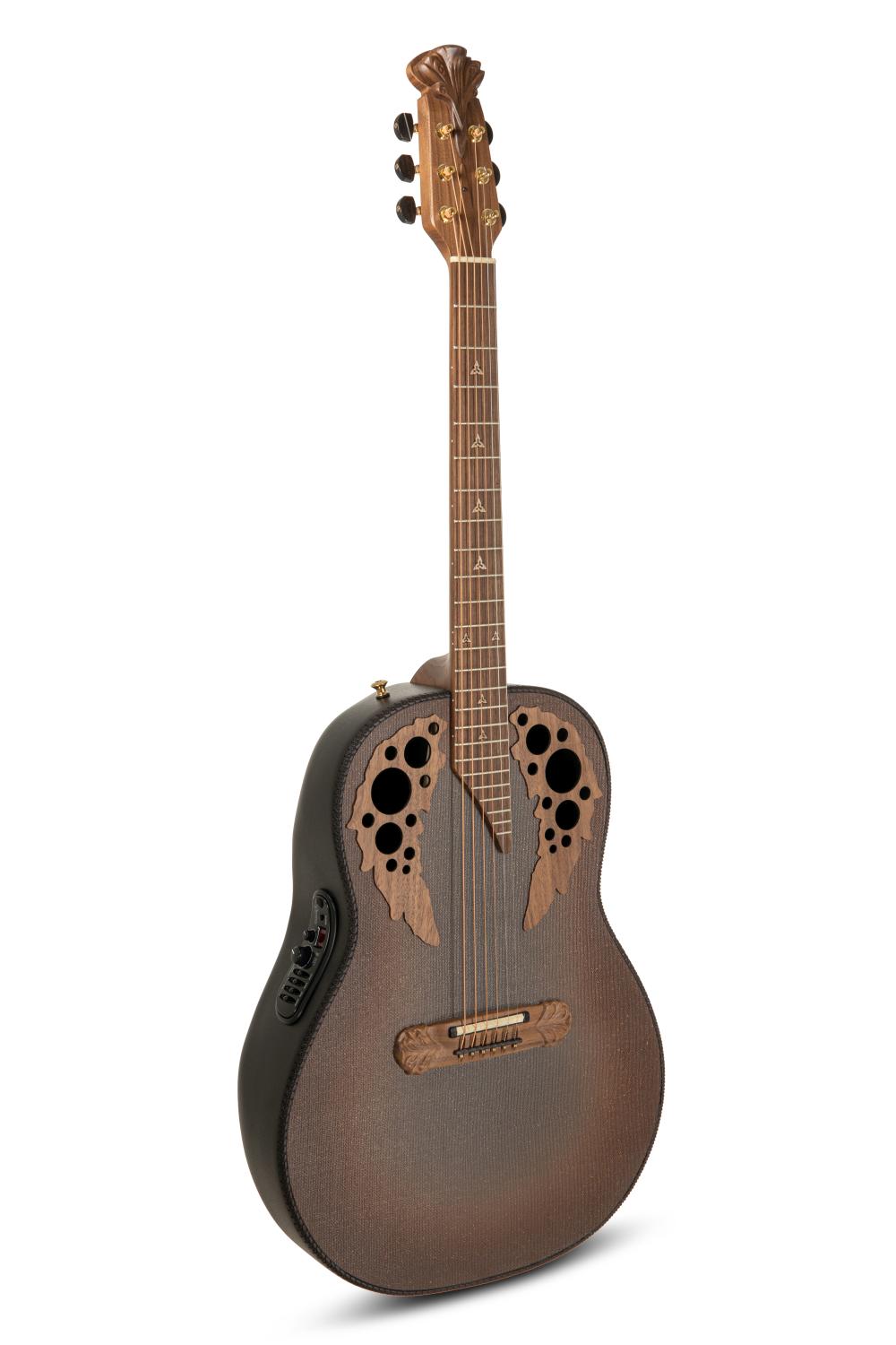 Adamas I E-Acoustic Guitar 1687GT-9W, Brown Burst