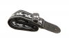 Ovation Guitar Nylon Strap Signature Leaf Black - - alt view 1