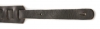 Ovation Guitar Premium Leather Strap Signature Leaf Black - - alt view 1