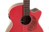 Applause Jump OM Cutway Electric, Lipstick - - alt view 2