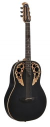 Adamas E-Acoustic Guitar U581T-SPM, Black Satin Coppper Metal Flake - - alt view 1
