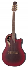 Adamas I E-Acoustic Guitar 2087GT-2, Reverse Red Burst w/case - - alt view 1