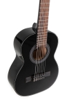 GEWA Student Classical Guitar 1/4 Black - - alt view 2