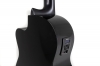 GEWA Student E-Acoustic Classical Guitar 4/4 Black - - alt view 3