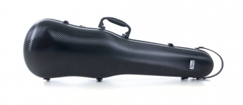 PURE by GEWA Violin Case, Polycarbonate 1.8, Shaped, Black/Black w/Subway Handle