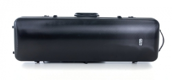 PURE by GEWA Violin Case, Polycarbonate 2.4, Oblong, Black/Black w/Subway Handle