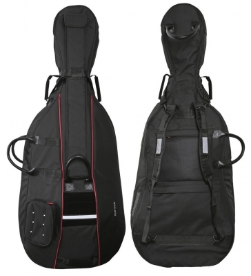 GEWA Cello Gig-Bag, Prestige, 25mm Padding, 3/4, Black