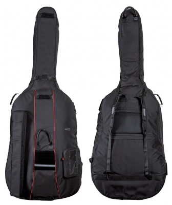 GEWA Double Bass Gig-Bag, Prestige, 25mm padding, 3/4, Black