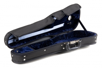 GEWA Violin Case, Maestro, Shaped, 4/4, Black/Blue