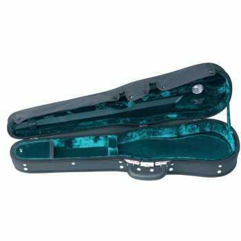 GEWA Violin Case, Maestro, Shaped, 4/4, Black/Green