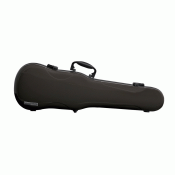 GEWA Violin Case, Air 1.7, Shaped, 4/4, Brown/Black, High Gloss, w/Subway Handle