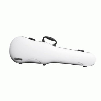 GEWA Violin Case, Air 1.7, Shaped, 4/4, White/Black, Matte, w/Subway Handle