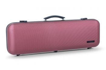 GEWA Violin Case, Air Avantgarde, Oblong, 4/4, Bordeaux/Black, Subway Handle