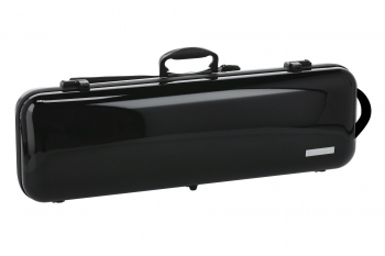 GEWA Violin Case, Air 2.1, Oblong, 4/4, Black/Black, High Gloss, w/Subway Handle