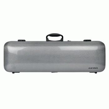 GEWA Violin Case, Idea 2.0, Oblong, 4/4, Carbon Titanium/Black w/Subway Handle