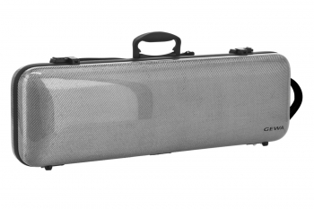 GEWA Violin Case, Idea 2.0, Oblong, 4/4, Carbon Titanium/Black w/Subway Handle