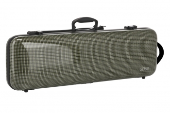 GEWA Violin Case, Idea 1.9, Oblong, 4/4, Yellow-Black/Black w/Subway Handle