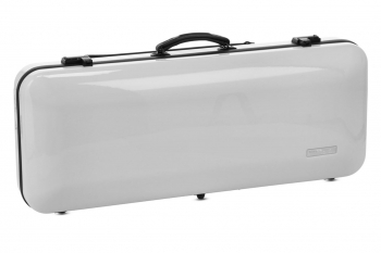 GEWA Viola Case, Air 2.8, Oblong, White/Black, High Gloss