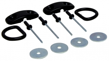 D-Ring Repair Kit, Black