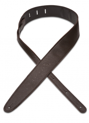 Ovation Guitar Straps Pebble Textured Leather, Brown