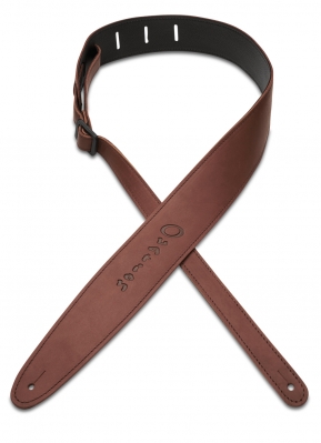 Ovation Guitar Straps Premium Ball Glove Leather, Brown