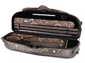 Pedi Violin Case, Model 8300, 4/4, Chocolate/Dark Brown