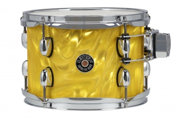 CC2-0710T Gretsch Catalina Club 7x10 Rack Tom, Yellow Satin Flame