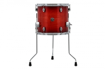 CC2-1213F Gretsch Catalina Club 12x13 Floor Tom, Gloss Crimson Burst