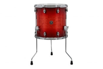 CC2-1414F Gretsch Catalina Club 14x14 Floor Tom, Gloss Crimson Burst